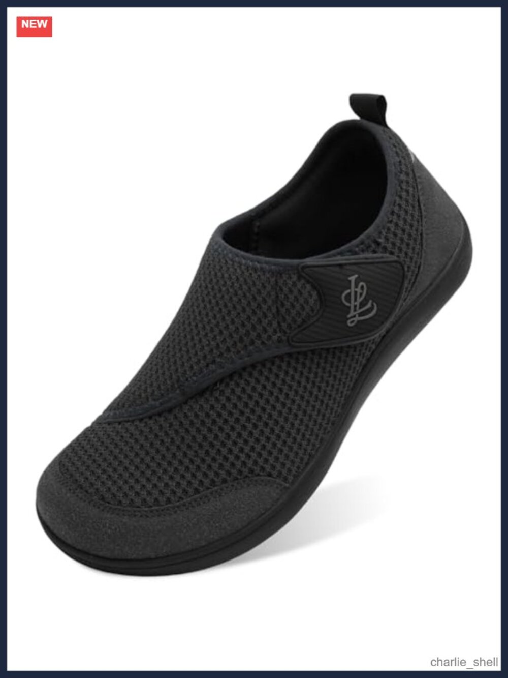 Mens Wide Diabetic Barefoot Walking Shoes Adjustable Zero Drop Sneakers